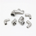 custom CNC turning machining stainless steel pipe fittings